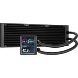 Corsair NAUTILUS II 360 RS LCD-vloeistofkoeler voor CPU waterkoeling Zwart