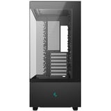 DeepCool CH690 DIGITAL midi tower behuizing Zwart | 2x USB-A | 1x USB-C | Tempered Glass