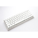 Ducky One 2 Pro Mini Pure White, gaming toetsenbord Wit, US lay-out, Kailh box Red, RGB led, Double-shot PBT, QUACK Mechanics, 60%