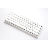 Ducky One 2 Pro Mini Pure White, gaming toetsenbord Wit, US lay-out, Kailh box Red, RGB led, Double-shot PBT, QUACK Mechanics, 60%