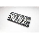 Ducky ProjectD Tinker 75 met QMK/VIA RGB mechanisch toetsenbord Zwart, US lay-out (QWERTY), 75%, Barebone. RGB leds, Hot-swappable, Gasket mount