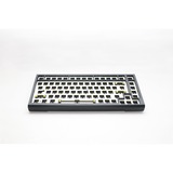 Ducky ProjectD Tinker 75 met QMK/VIA RGB mechanisch toetsenbord Zwart, US lay-out (QWERTY), 75%, Barebone. RGB leds, Hot-swappable, Gasket mount