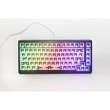 Ducky ProjectD Tinker 75 met QMK/VIA RGB mechanisch toetsenbord Zwart, US lay-out (QWERTY), 75%, Barebone. RGB leds, Hot-swappable, Gasket mount