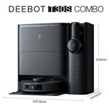 ECOVACS Deebot T30S combo complete black robotstofzuiger Zwart