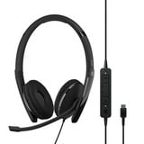EPOS ADAPT 160T ANC USB-C over-ear headset Zwart