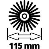Einhell Ultra borstelset ruwe stenen