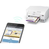 Epson EcoTank ET-2876 A4 multifunctionele Wi-Fi-printer met inkttank all-in-one inkjetprinter Wit, Scannen, Kopiëren, Wi-Fi, inclusief tot 3 jaar inkt