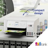 Epson EcoTank ET-2876 A4 multifunctionele Wi-Fi-printer met inkttank all-in-one inkjetprinter Wit, Scannen, Kopiëren, Wi-Fi, inclusief tot 3 jaar inkt