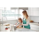 Frient Smart DIN Relay relais Lichtgrijs, Zigbee 3.0