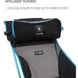 Helinox Beach Chair stoel Zwart/blauw