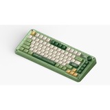 Iqunix ZX75 Camping Wireless Mechanical Keyboard Groen, US lay-out (QWERTY), IQUNIX Moonstone, 75%, RGB leds, Hot-swappable, Double-shot PBT, 2.4GHz | Bluetooth 5.1 | USB-C