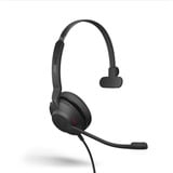 Jabra Evolve2 30 SE, MS on-ear headset Zwart, USB-C, USB-A, Stereo