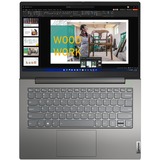 Lenovo ThinkBook 14 G4 IAP (21DH00BKMH) 14" laptop Grijs | i5-1235U | Iris Xe Graphics | 8 GB | 256 GB SSD | Win 11 Pro