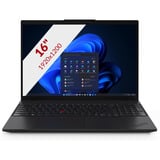 Lenovo ThinkPad L16 Gen 2 Intel (21SA001LMH) 16"  laptop Zwart | Core Ultra 5 225U | Intel Graphics | 16 GB | 512 GB SSD