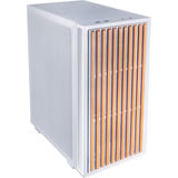 Lian Li B4-mATX Vertical AeroDeck, tower behuizing Wit/houtkleur