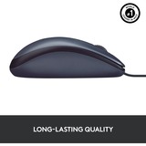 Logitech B100 Optical USB Mouse for Business Zwart, 800 dpi