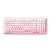 MCHOSE K99 V2 Wireless Gasket Mount Mechanical Keyboard Lichtroze, US lay-out (QWERTY), Kailh Box Icy Creamsicle, 99%, RGB, PBT Keycaps, Hot-Swap, 2.4 GHz | Bluetooth | USB-C
