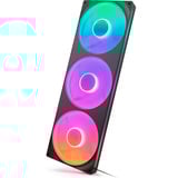 NZXT F420 RGB CORE case fans Zwart, 3 stuks, 420 x 140 x 26 mm