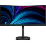 Philips 34B2U3600C 34" Curved UltraWide monitor Zwart, HDMI, DisplayPort, USB-C, Audio