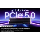 Samsung 9100 PRO Heatsink 4 TB SSD MZ-VAP4T0CW, PCIe Gen 5.0 x4, NVMe 2.0