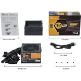 Seasonic B12 BC-650, 650 Watt voeding  Zwart, 4x PCIe