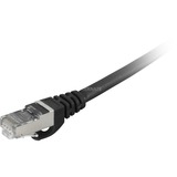 Sharkoon Cat.7a netwerkkabel Zwart, 1 meter, SFTP, RJ-45