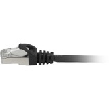 Sharkoon Patchkabel SFTP, RJ-45 met Cat.7a Zwart, 1 meter, Ruwe kabel