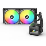 Sharkoon S50 ARGB waterkoeling Zwart, 4-pins PWM