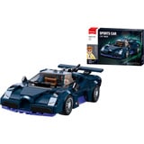 Sluban ModelBricks - donkerblauwe hypersportwagen Constructiespeelgoed Schaal 1:32