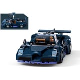 Sluban ModelBricks - donkerblauwe hypersportwagen Constructiespeelgoed Schaal 1:32