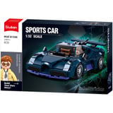 Sluban ModelBricks - donkerblauwe hypersportwagen Constructiespeelgoed Schaal 1:32