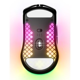 SteelSeries Aerox 3 Wireless Onyx 2022  gaming muis Zwart, 18.000 dpi, RGB leds