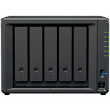 Synology DiskStation DS1525+ nas Zwart, 2x LAN, USB