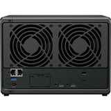 Synology DiskStation DS1525+ nas Zwart, 2x LAN, USB
