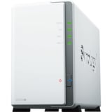 Synology DiskStation DS223j incl. 2x WD Red Plus 4 TB harde schijf nas Wit, 2x USB 3.2 Gen 1