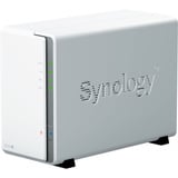Synology DiskStation DS223j incl. 2x WD Red Plus 4 TB harde schijf nas Wit, 2x USB 3.2 Gen 1