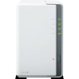 Synology DiskStation DS223j incl. 2x WD Red Plus 4 TB harde schijf nas Wit, 2x USB 3.2 Gen 1