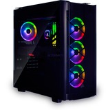 Thunderstorm by Alternate AMD RX6800 iCue gaming pc Zwart, 32 GB, RX6800, Gb-LAN, Win 10