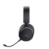 Trust GXT 491 Fayzo Draadloze  over-ear gaming headset Zwart, 2.4 GHz | Bluetooth