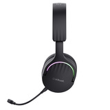 Trust GXT 491 Fayzo Draadloze  over-ear gaming headset Zwart, 2.4 GHz | Bluetooth
