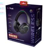 Trust GXT 491 Fayzo Draadloze gamingheadset over-ear gaming headset Zwart, 2.4 GHz, Bluetooth