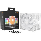 be quiet! be quiet! LW LX140MM PWM Reversed 3P wi RGB case fans Wit, 3 stuks, 140 x 140 x 25 mm