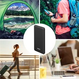 goobay Wireless Powerbank 10.000mAh Zwart, USB-C PD, QC 3.0, 10.000 mAh