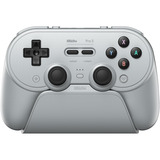 8BitDo Pro 3 Bluetooth Gamepad Grijs/zwart, Switch 1 & 2, PC, Android, 2.4 GHz / Bluetooth / USB