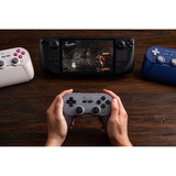 8BitDo Pro 3 Bluetooth Gamepad Grijs/zwart, Switch 1 & 2, PC, Android, 2.4 GHz / Bluetooth / USB