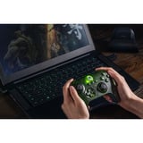 8BitDo Ultimate 3-mode controller voor Xbox Groen/transparant, Xbox Series X|S, Xbox One, Pc, Bluetooth / USB-C / 2.4 GHz	