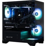 ALTERNATE Thunderstorm Pro Ryzen 7 – 5080 OC Slim Limited edition gaming pc Zwart | R7 7800X3D | RTX 5080 | 32 GB | 2 TB SSD