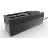 APC Back-UPS 850VA met USB Type-C en A oplaadpoorten ups Zwart, 8x Schuko, BE850G2-GR