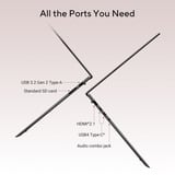 ASUS Zenbook S 16 UM5606GA-SS188W 16"  Copilot+ laptop Grijs | Ryzen AI 9 465 | Radeon 880M | 32 GB | 1 TB SDD