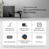 ASUS Zenbook S 16 UM5606GA-SS188W 16"  Copilot+ laptop Grijs | Ryzen AI 9 465 | Radeon 880M | 32 GB | 1 TB SDD